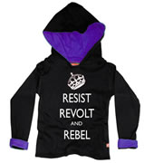 Keep Calm & Carry On: Resist, Revolt & Rebel Kids Hoody
