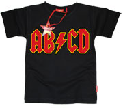 AC/DC Inspired AB/CD Rock Kids T-Shirts