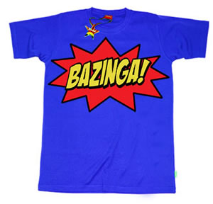 Bazinga T-Shirt Teenage Unisex T-Shirt