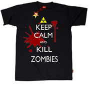 Keep Calm & Kill Zombies Teenage Unisex T-Shirt